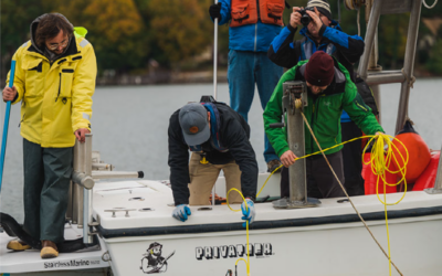 Researchers from CSI and NCSU Test Underwater Energy Harvesting Kite at Lake Norman