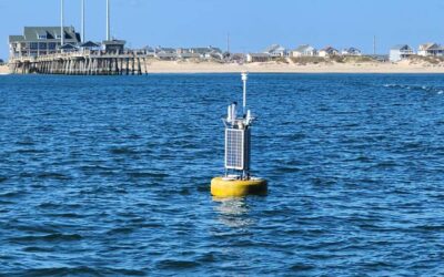 New Buoy at Jennette’s Pier Provides Info for All